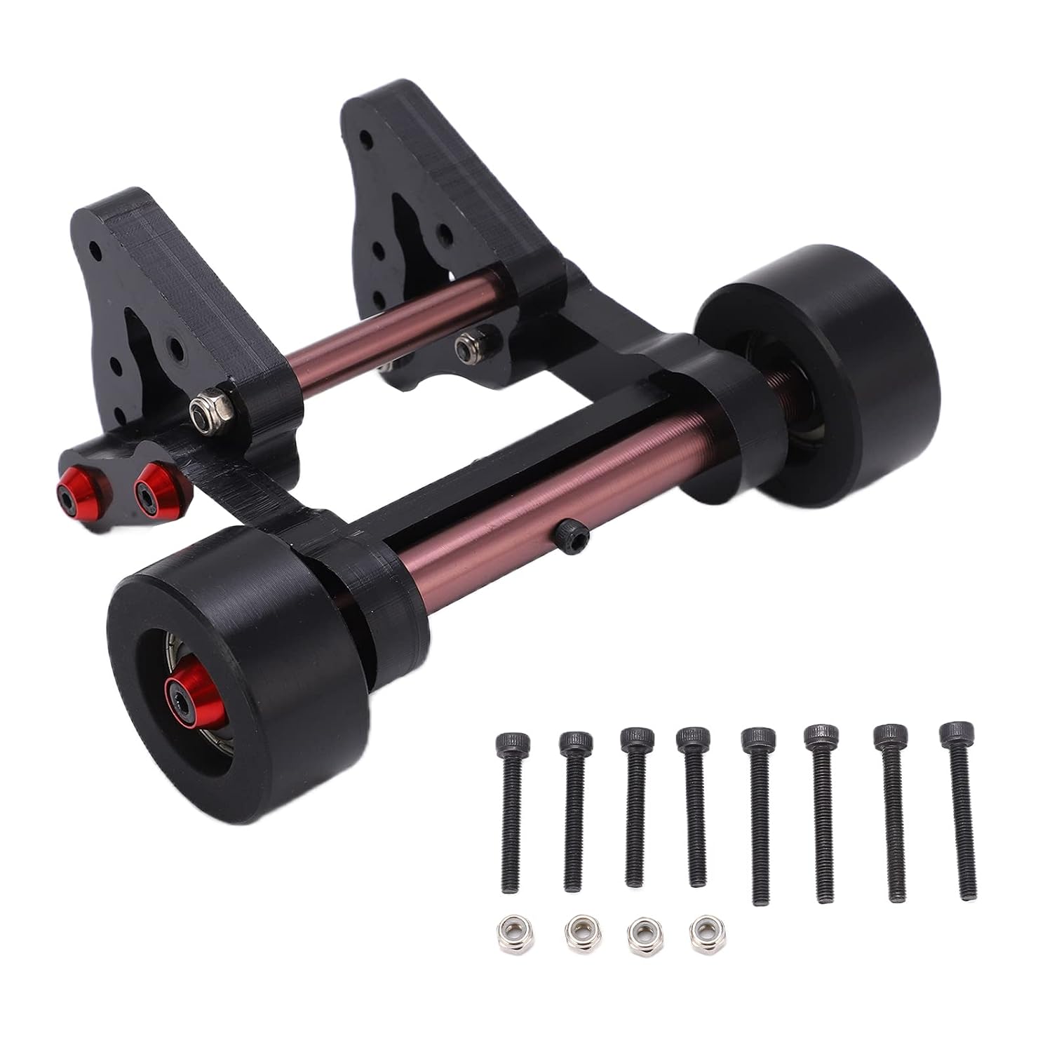 RCカー 合金ホイール ワイドホイールベース スプリング緩衝済み KRATON用 OUTCAST用 取付簡単 耐衝撃 全ネジセット付