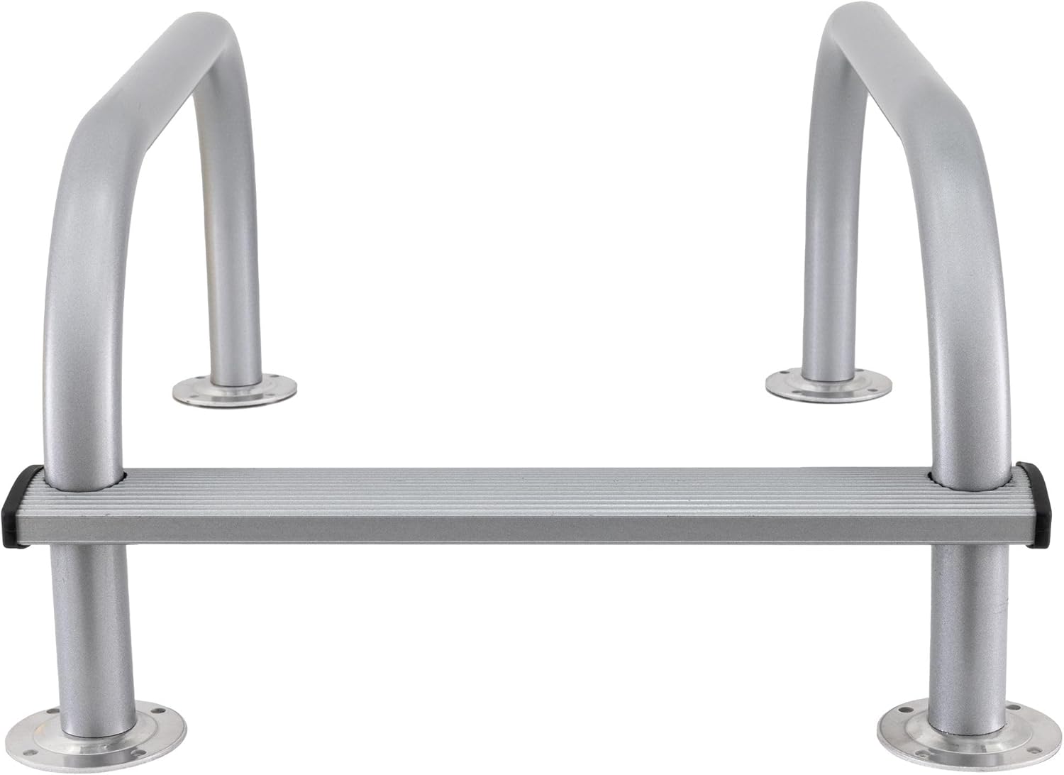 Tough Grade Universal RV Roof Handrail Kit – Heavy-Duty Aluminum for Campers, Motorhomes, Travel Trailers, and Fifth Wheels – Durable, Weather-Resistant, Easy Installation (Silver)