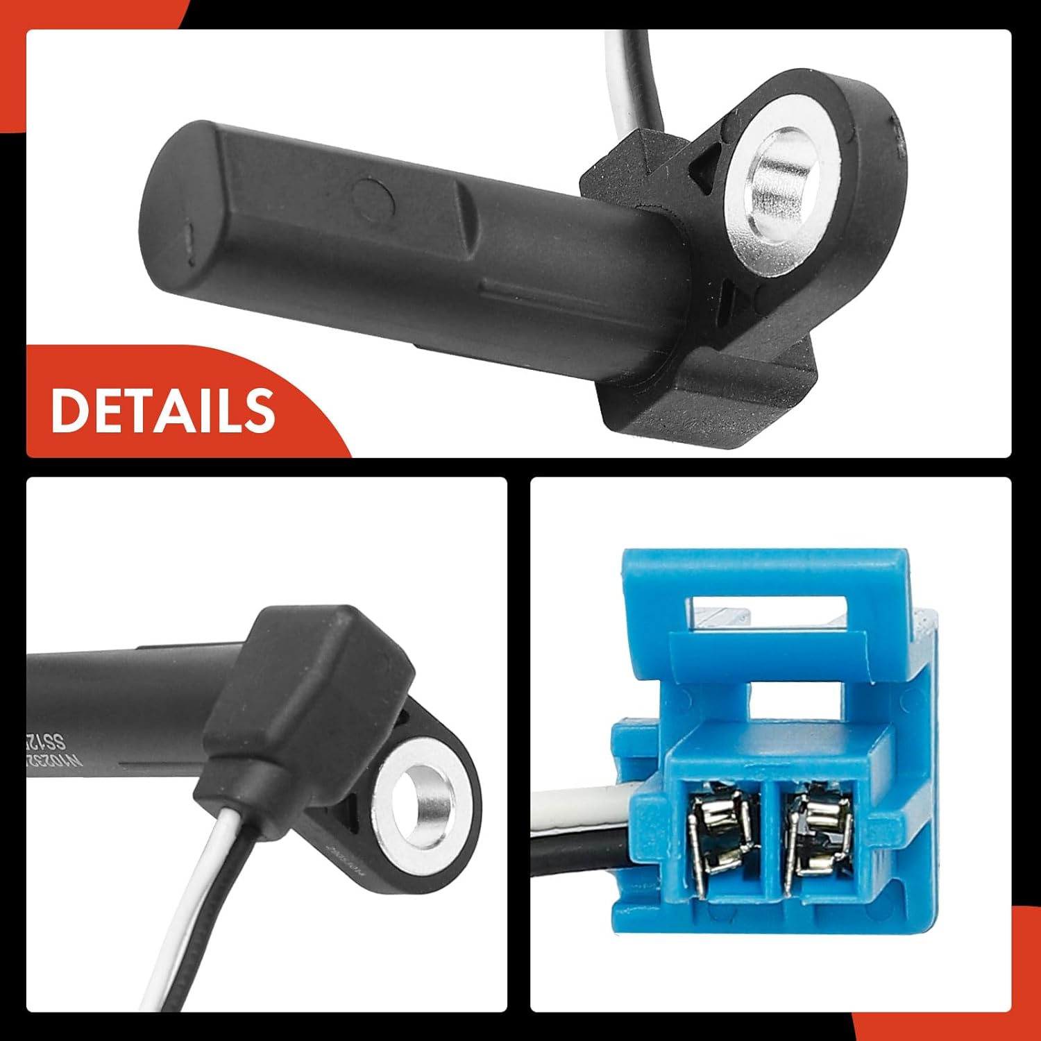 A-Premium Transmission Speed Sensor Compatible with Chevrolet Equinox 2010-2014 2016-2020, Malibu 2011-2012, Captiva Sport 2012-2015, Epica 2009 & GMC Terrain 2010-2017 & Buick Verano 2012-2017, Regal