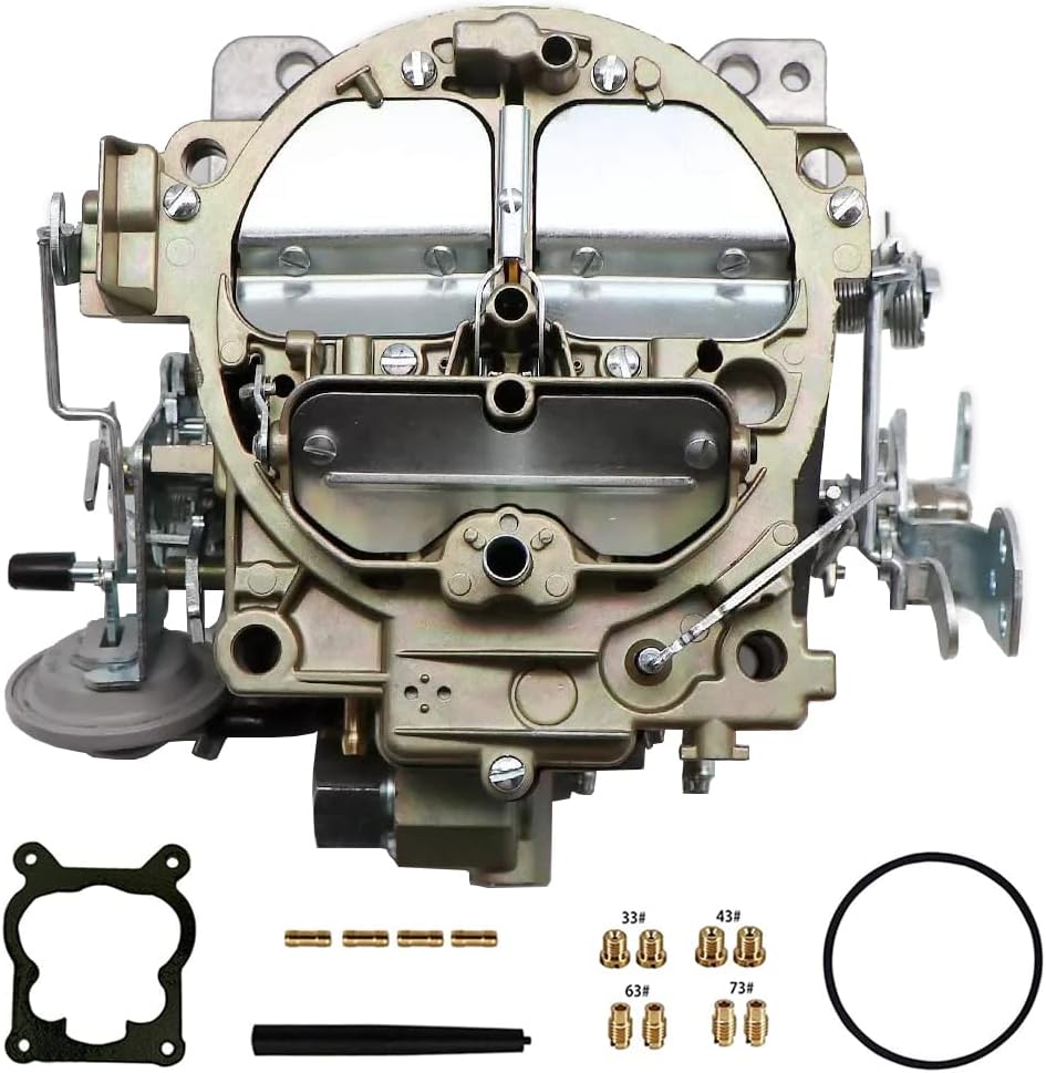 One-Day Sale: Up to 60% Off 4 Barrels Carburador Carburettor for Edelbrock 1901R Rochester Quadrajet 4MV Carburetor Chevy 1966-1973 Vacuum Secondary Durable 1901-GG 4-BBL Replace Corvettes 1975-1979 750 CFM w/ Gaskets Plugs jets Weekly Top Sale 4 Barrels Carburador Carburettor for Edelbrock 1901R Rochester Quadrajet 4MV Carburetor Chevy 1966-1973 Vacuum Secondary Durable 1901-GG 4-BBL Replace Corvettes 1975-1979 750 CFM w/ Gaskets Plugs jets