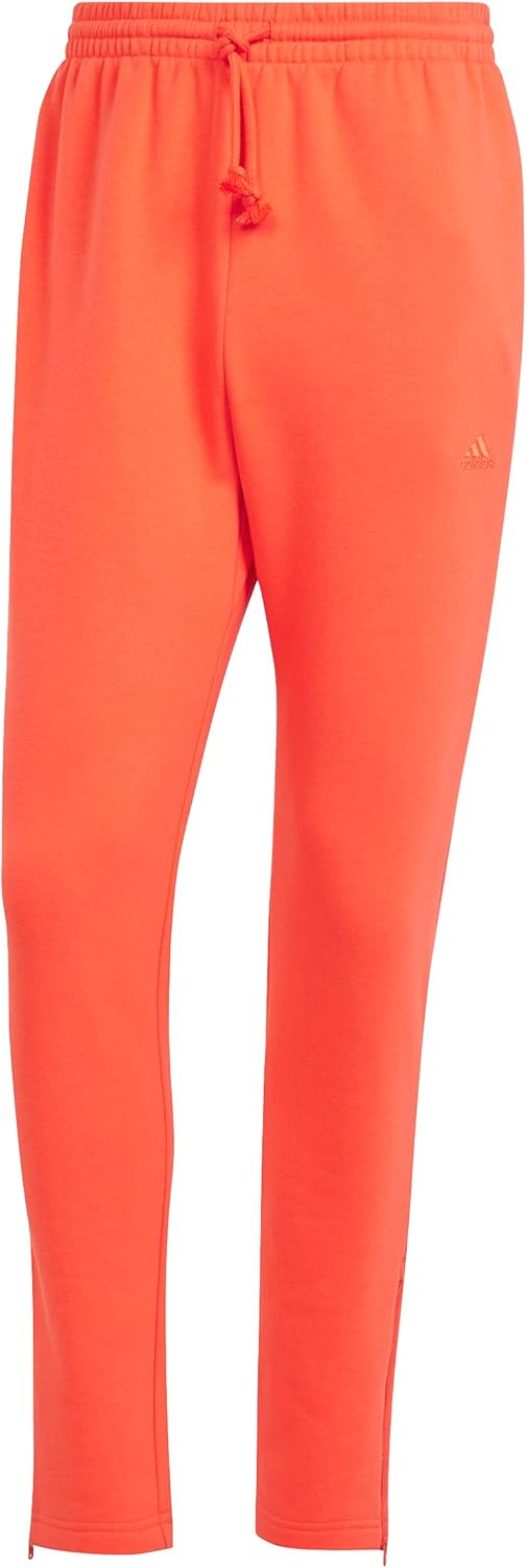 Adidas Mens All Szn Fleece Tapered Leg Zip Pants