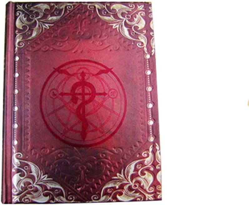 Fullmetal Alchemist Magic Notebook Cosplay Hardcover Magic Cover Diary Journal Notebook