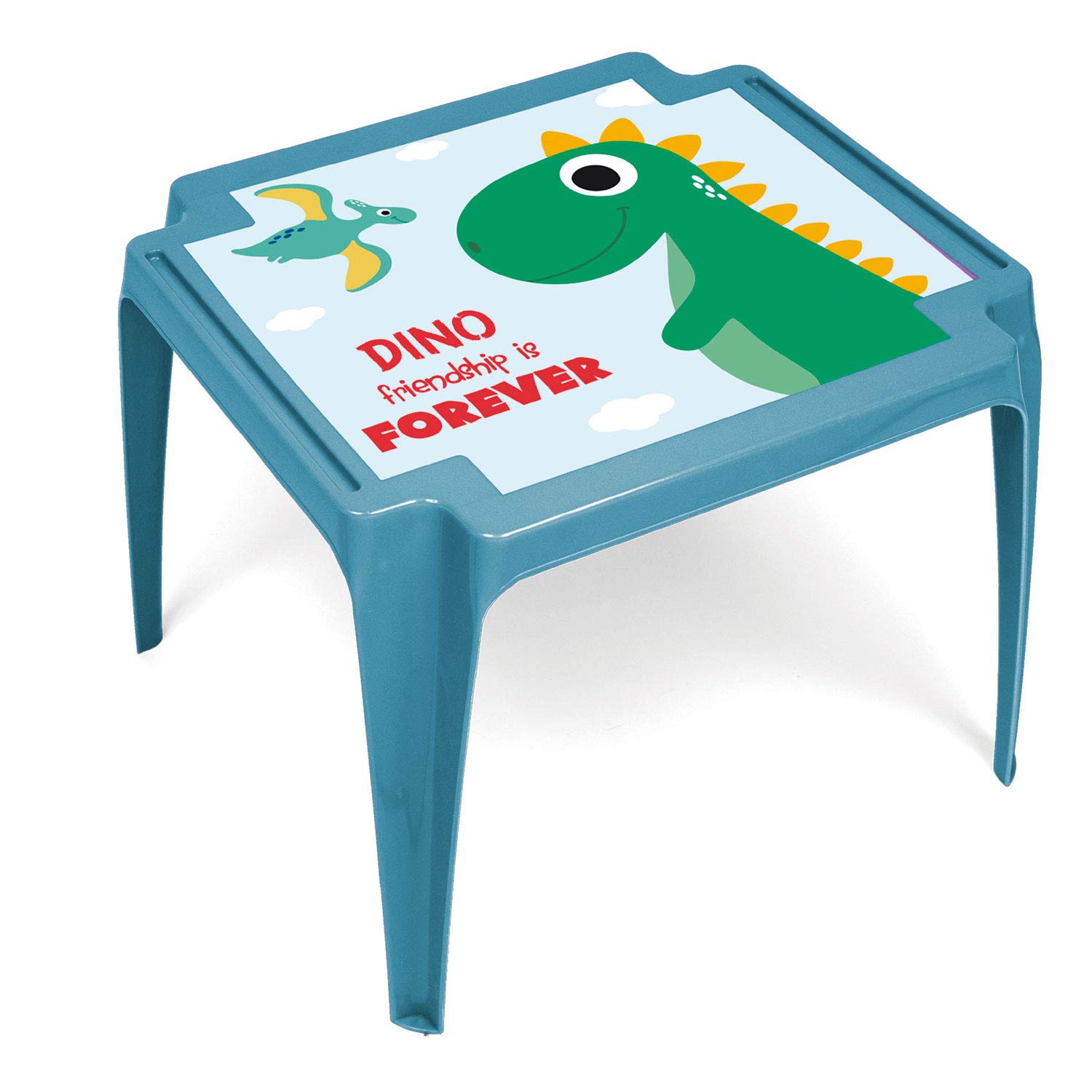 ARDITEX ZK50873 Mesa de plástico de 50x55x44cm de ZASKA-Dino