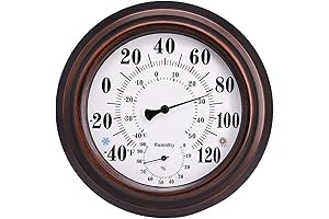 Premium Outdoor Thermometer Wall Mounted