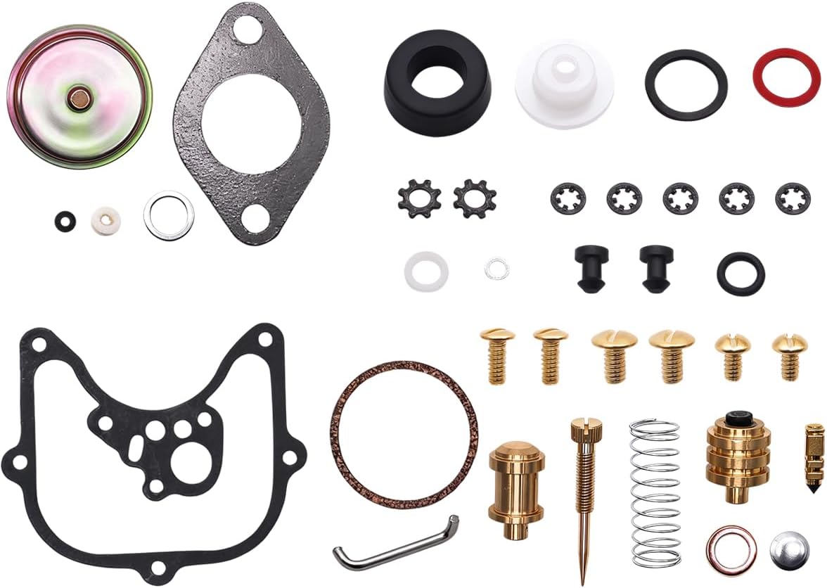 Carb Kit HCK02 compatible with Ford Tractor 2000 3000 4000