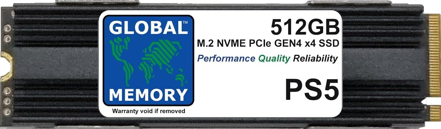 GLOBAL MEMORY 512GB M.2 2280 PCIe Gen4 x4 NVMe SOLID STATE DRIVE (SSD ...