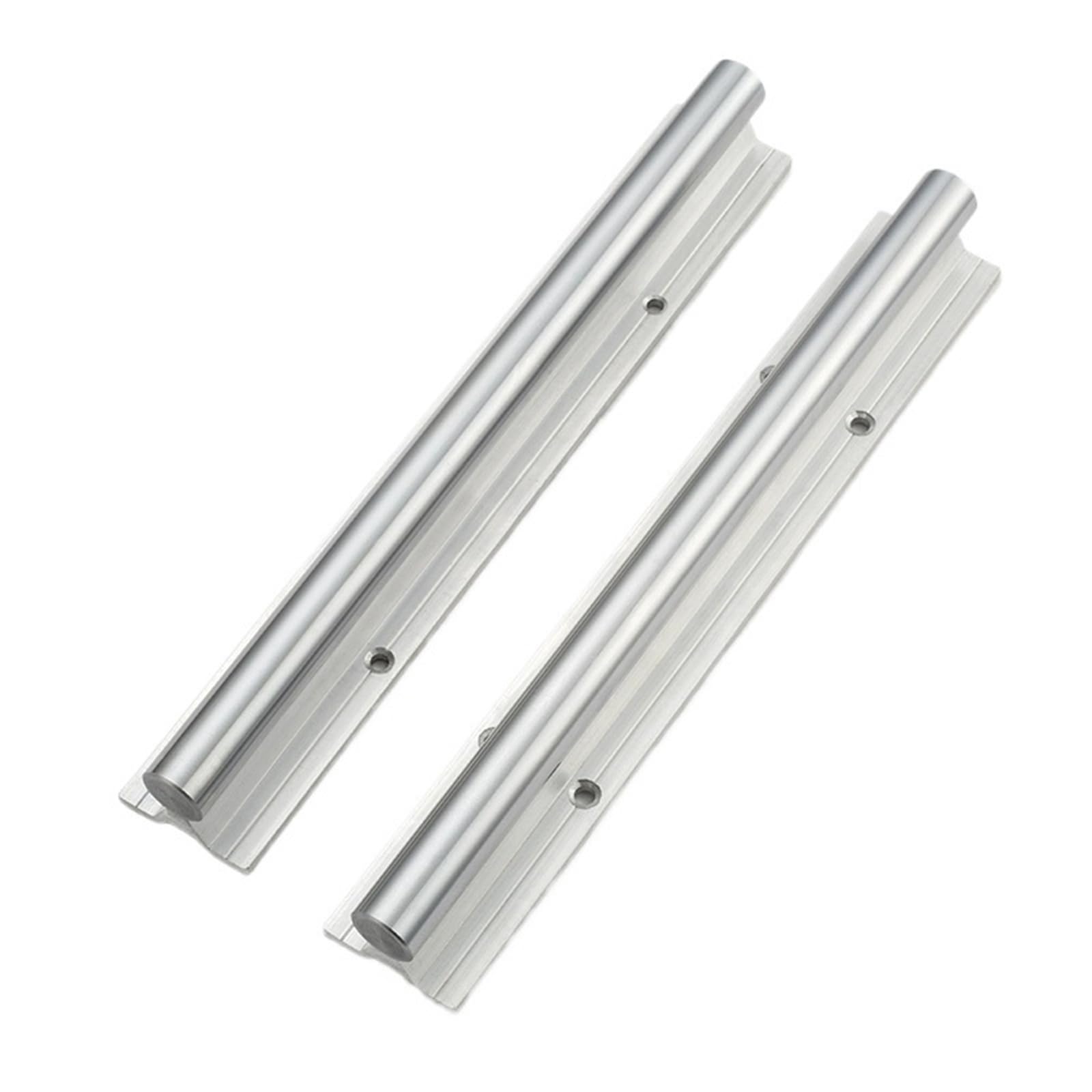 GTPBAO Guide de Rail linéaire SBR20, axe optique de 20mm de diamètre, curseur de Rail de mouvement linéaire for Machines CNC, Table coulissante for le travail du bois rail de chargement(250mm)