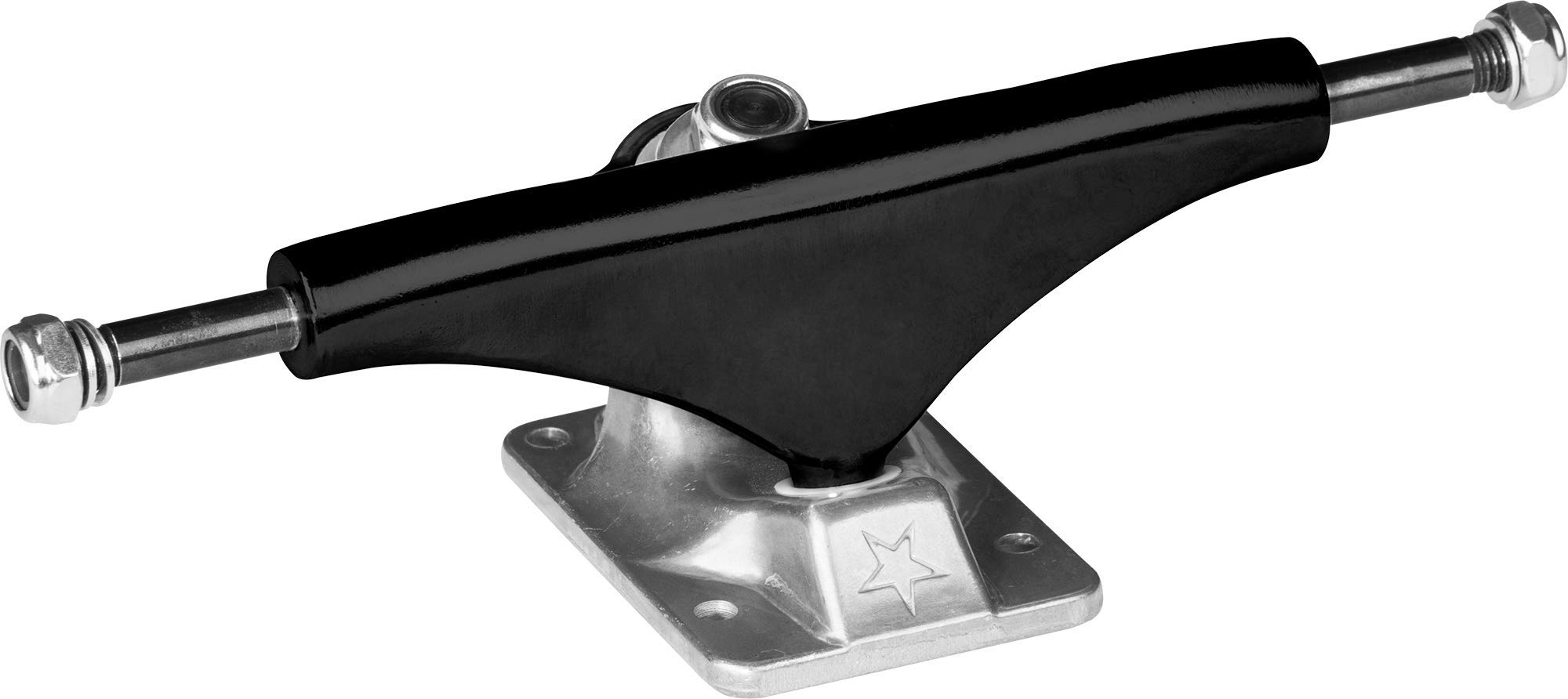 Mini Logo Lot de 2 Trucks Noir/Brut 20,3 cm (bagues Moyennes 94a) Skateboard Unisexe, 8.0"