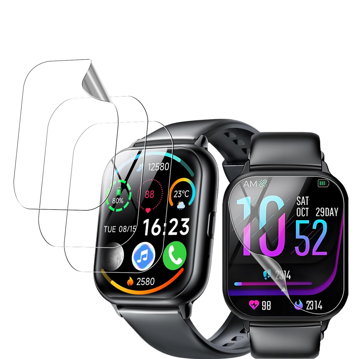 Fierymoto スマートウォッチ保護フィルム:多機種対応・自動修復機能搭載 — この価格で十分な価値か?