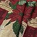 asunflower Christmas Mantle Scarf with Tassel Trim for Holiday Fireplace Decoration, Candles