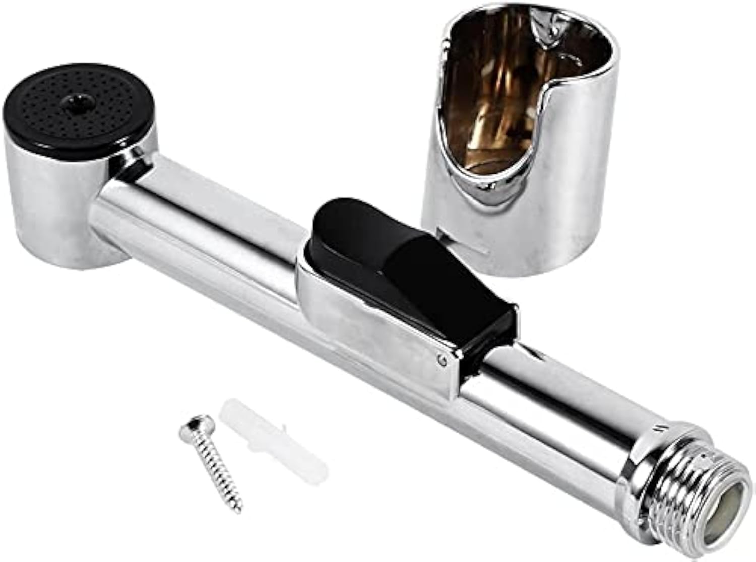 Puri ProHandheld Bidet Sprayer Head, ABS Shattaf Stainless Steel Home Bathroom Portable Chrome Plated Toilet Bidet Shower Spray MADE IN ITALY