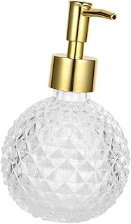 FOMIYES 1pc Lotion Bottle Clear Container Foam Body Wash Liquid Dispenser Lotion Pump Oil Travel Container Golden Body Wash Bottle Glass Bottle Shampoo Cosmetic Hair Oiling Bottle Liquid