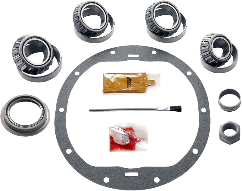 Kit de rolamentos do diferencial traseiro Motive Gear R10RLT para GM 8.625" com rolamentos cônicos Timken – 1 kit