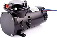 Vista 1 de Bomba de vacío de diafragma silenciosa sin aceite de la bomba de aire de 12V DC 35L/min