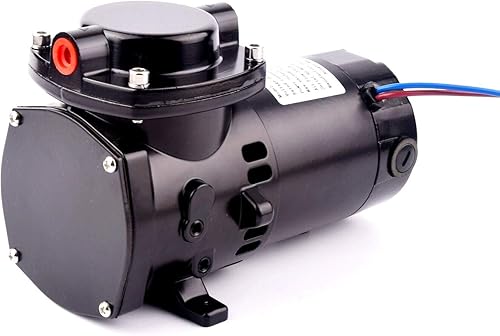 Bomba de vacío de diafragma silenciosa sin aceite de la bomba de aire de 12V DC 35Lmin