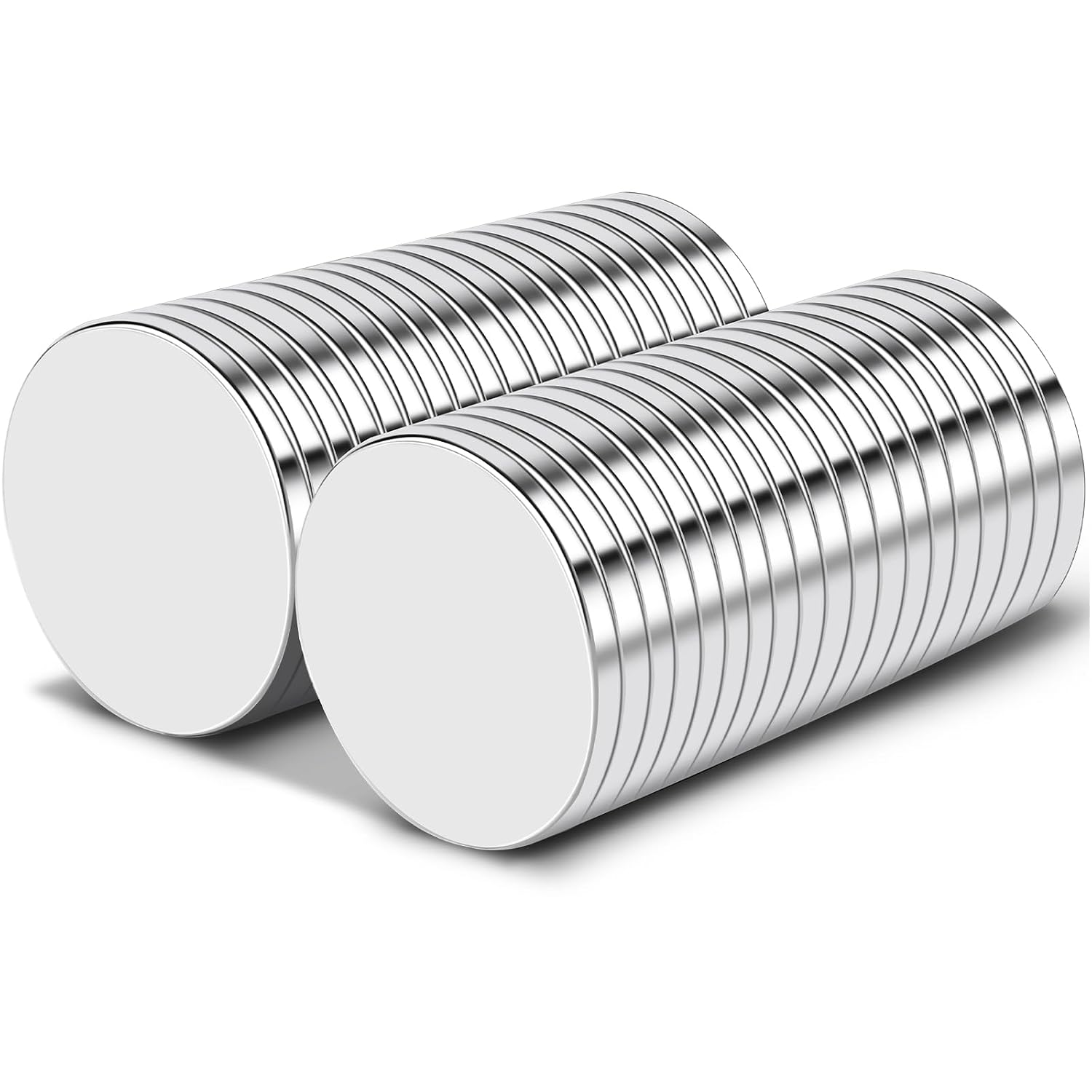 TRYMAG 40Pcs Strong Rare Earth Magnets, 20x2mm Neodymium Magnet
