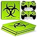 Produktbild Sony PS4 Playstation 4 Pro Skin Design Foils Aufkleber Schutzfolie Set - Biohazard Motiv
