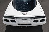 Vista 6 de Repuesto para todos los modelos Chevrolet Corvette C5 1997-2004 ZR1 Alerón de ala de tapa trasera de estilo extendido (plástico ABS, negro mate)