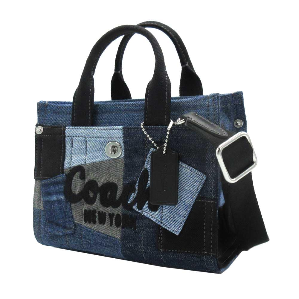 Amazon | [COACH] [コーチ] トートバッグ CARGO TOTE BAG 20 デニム