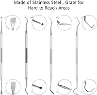 Vista 4 de Accmor Gun Cleaning Kit, Universal Gun Cleaner Tools Set Including Double-Ended Brass Steel Nylon Gun Cleaning Brushes & Gun Cleaning Picks