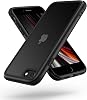 MobNano Compatible with iPhone SE 20202022 5G and iPhone 78, Ultra Thin Hybrid Case, Soft TPU Shockproof Bumper Anti Scratch Cover for iPhone 78SE2020SE2022 - Black