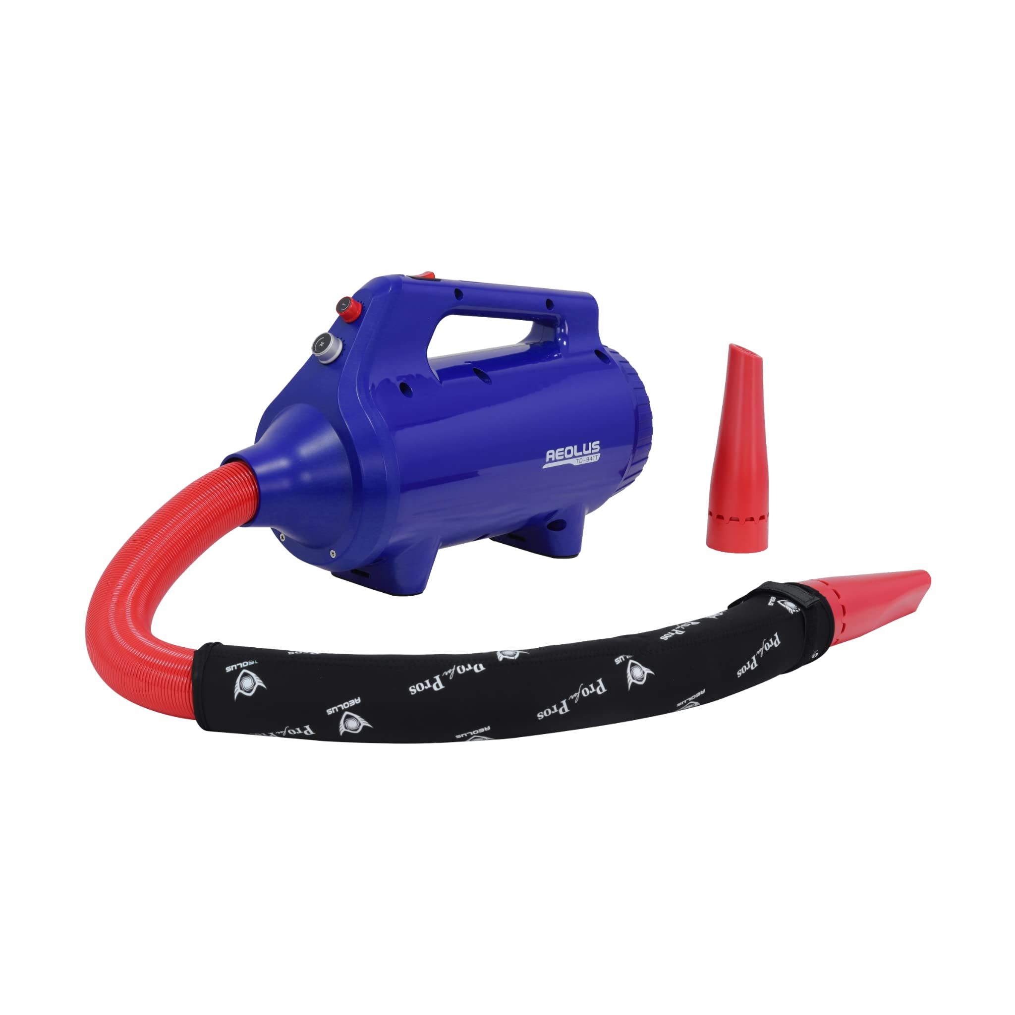 Aeolus Tsunami Single Motor Dryer for Dogs & Cats, Pet Grooming Dryer, Adjustable Airflow Speed and Temperature, Max Power: 1800 W, Dryer with 2 Nozzles & Hose, Weight- 4.7kgs (Blue) (B0BLCSJSH5) Amazon Price History, Amazon Price Tracker