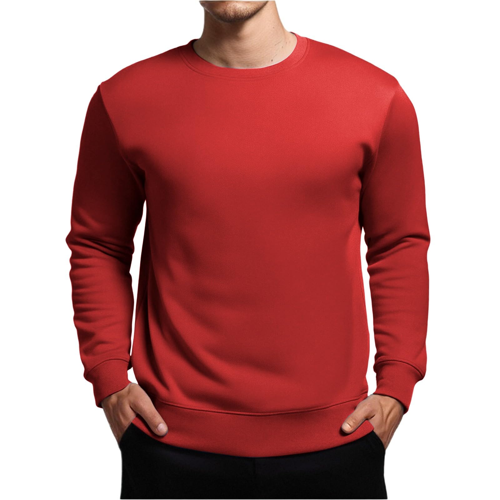 Chaqueta Verano Hombre Suéter Casual De Otoño E Invierno para Hombre, Cuello, Tops Casuales Ajustados, Manga Larga Color Sólido, Sudadera Perro Cortavientos Proteccion Solar Running Sin