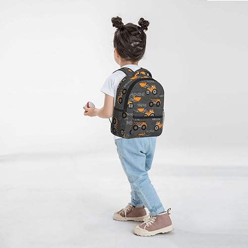 Miniatura 6 de Mochila para niños pequeños mini bolsa de guardería impermeable para niños de 2 3 4 5 color gris oscuro Gris Viajar