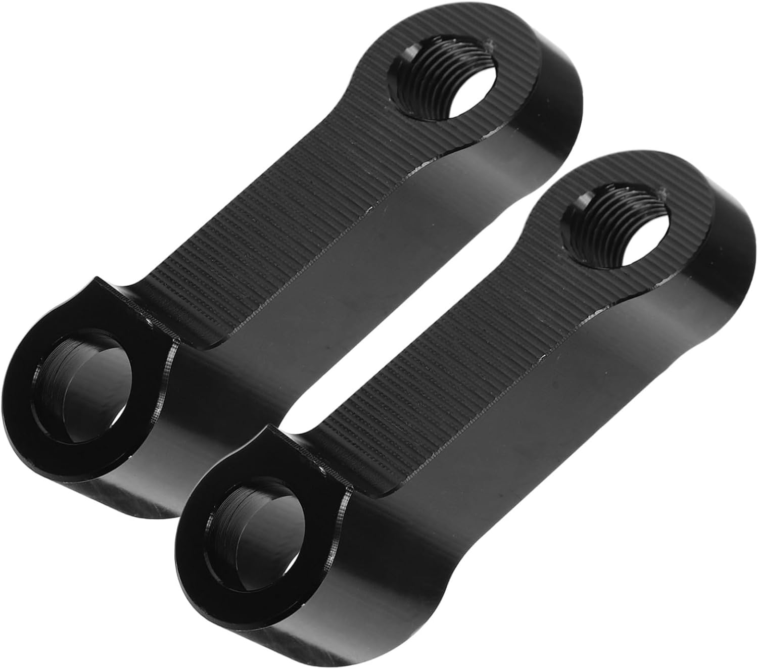 Mobestech 4sets Motorcycle Rearview Mirror Extension Bracket Mounting Riser for Enhanced Visibility Height for Comfort Stylish Design Compatible Motorcycles and Electric