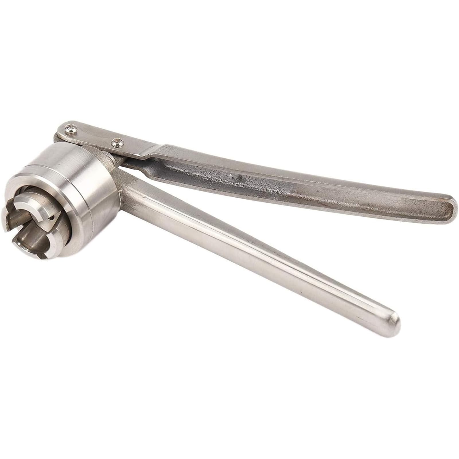 Herramienta crimpadora de viales para botellas de perfume, herramienta de crimpado de tapa de acero inoxidable de 13 a 32 mm para tapas abatibles de aluminio y plástico, solución de crimpado duradera