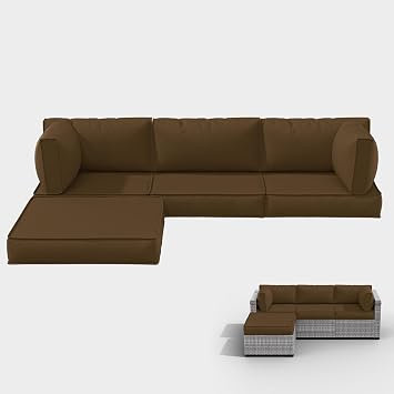 Outdoor Cushions for Patio Furniture Waterproof Patio Sectional Cushions