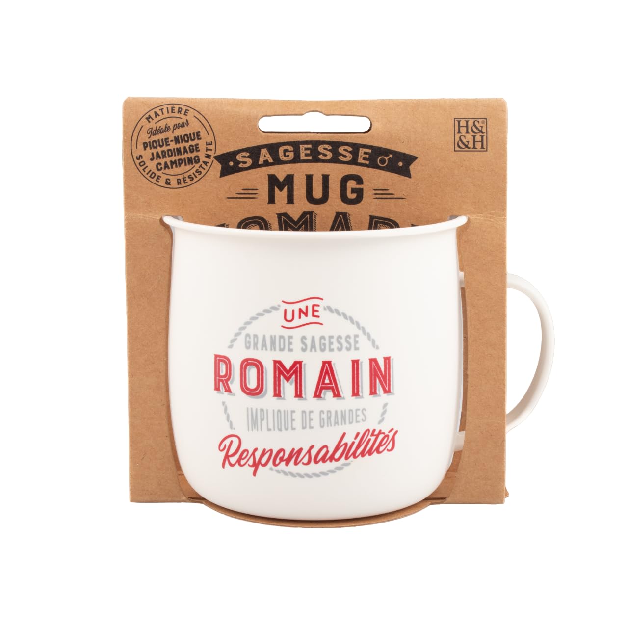 Mug Nomade - Personalised Roman Tea and Coffee Mug - Gift for Men