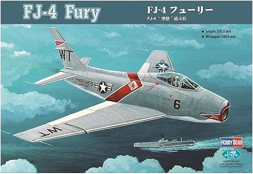 Hobby Boss FJ-4 Fury Jet Fighter Kit de construcción modelo de avión
