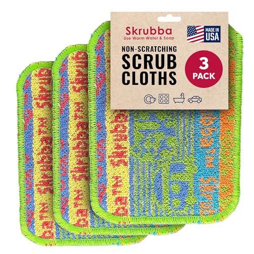 Wet-It Skrubba Non-Scratch Scouring Pad – European Scrubby