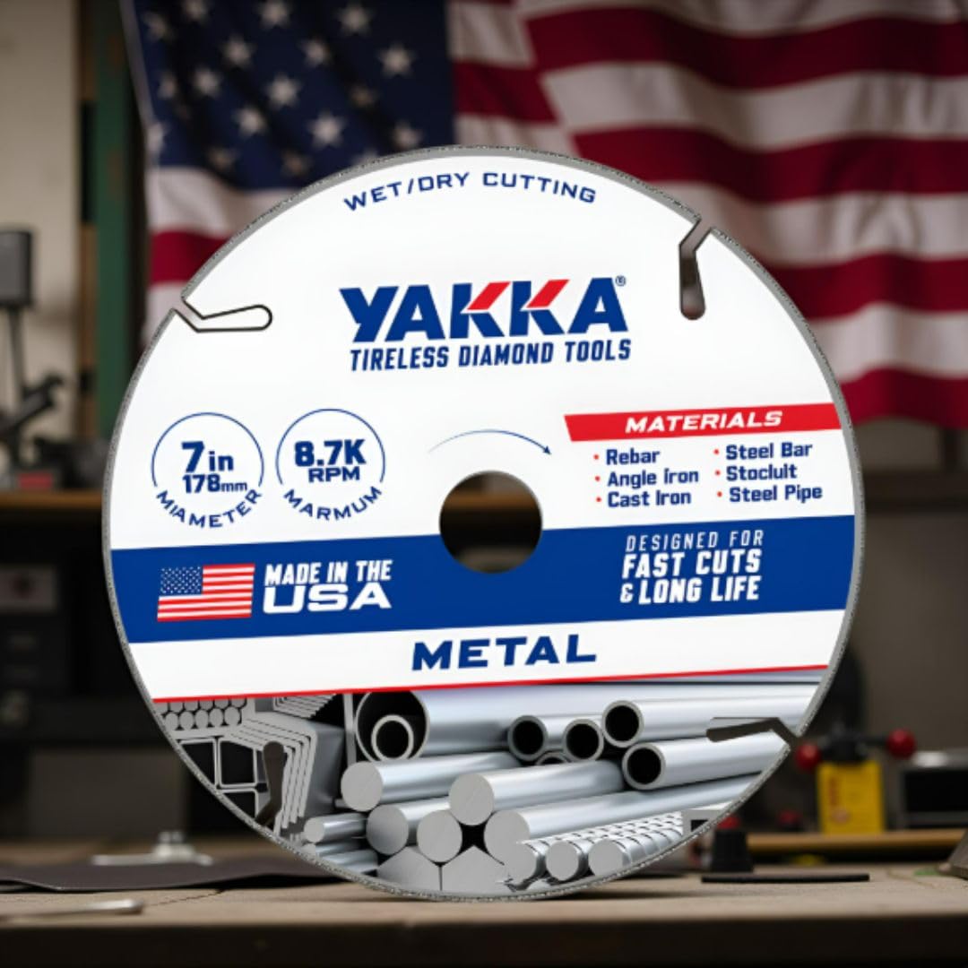 Yakka Diamond Metal Cutting Blades - Long Lasting -4