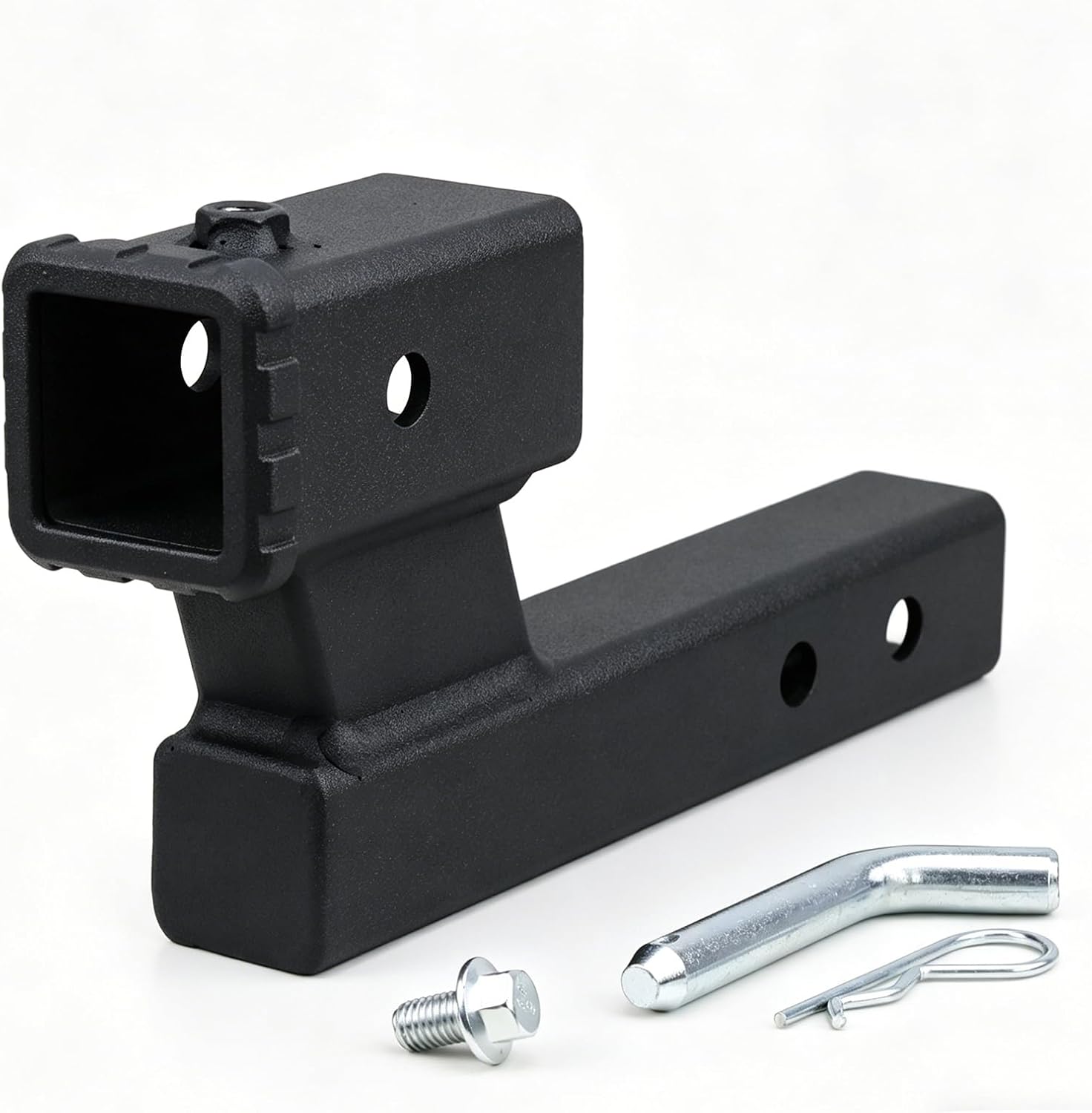 Hitch Receiver Extender Adapter, 4 Inch Drop/Rise, 7 and 9 Inches Extender