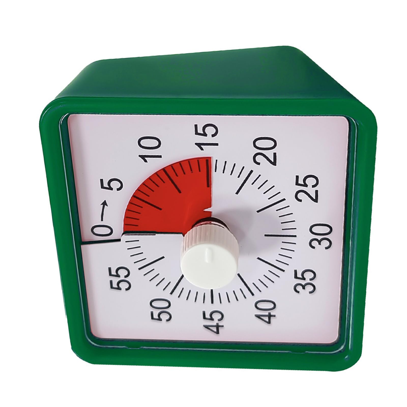 LUCKGONI Quiet Kitchens Timer with 60 Minutes Visual Countdowns Large Display for Cooking Study Sturdy ABS Portable Design