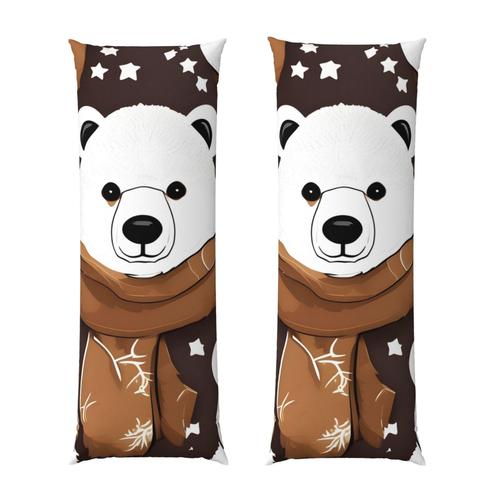 Housse de coussin lit motif ours pour créer un nid cocooning