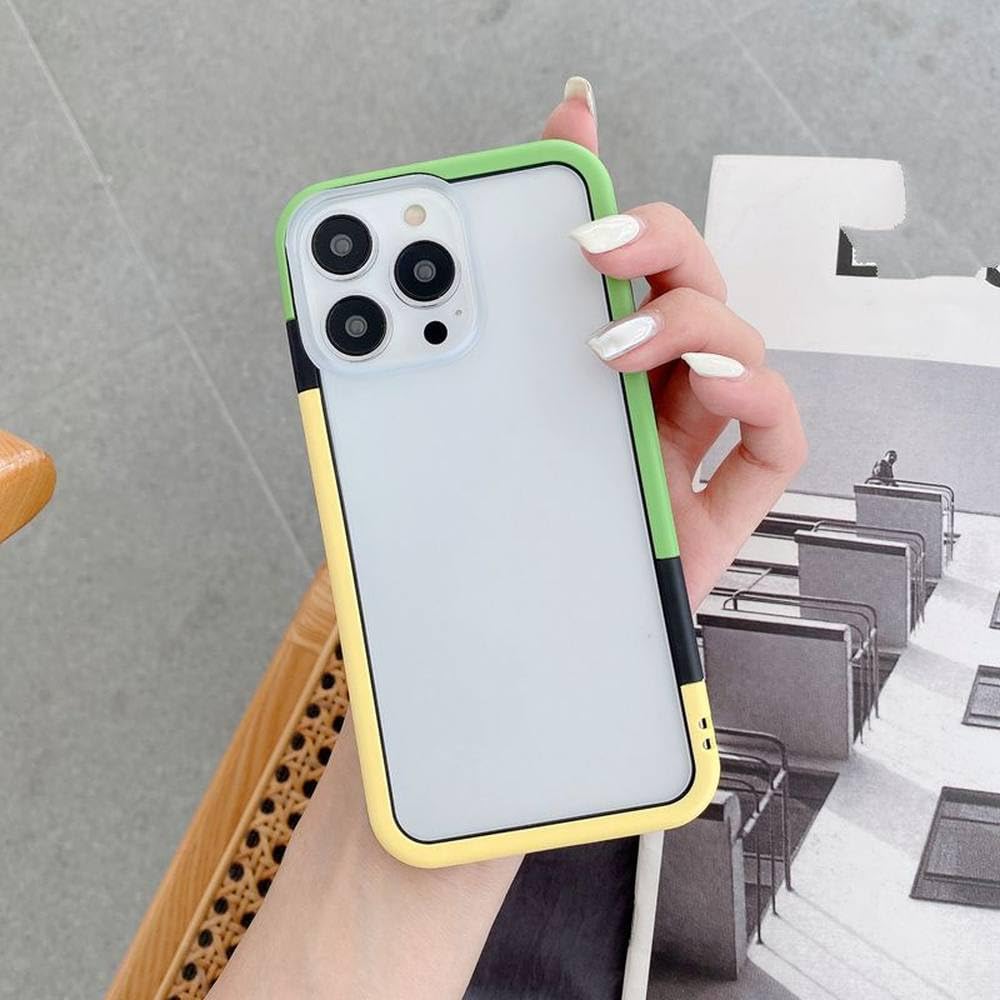 Coque iPhone 13 amovible en PC mat transparent avec contours TPU - 7