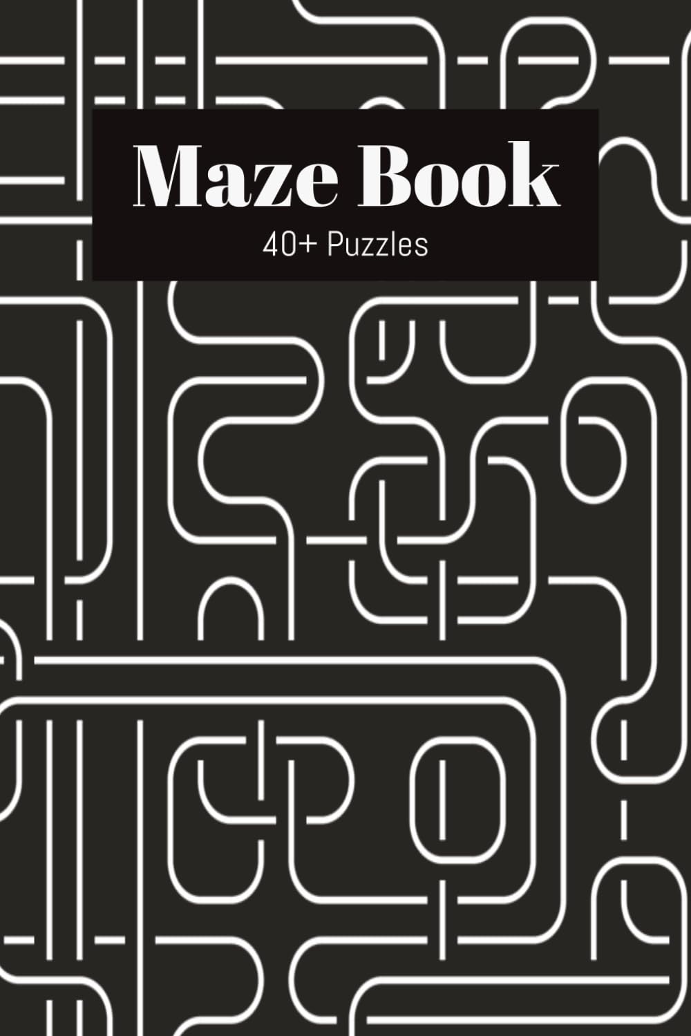 Square Maze Book: 40+ Different Puzzles | 6x9 inches | 100 pages | Great For All Ages