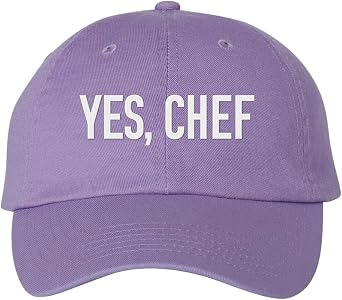 Yes Chef Embroidered Baseball Cap Adjustable Cotton Dad Hat
