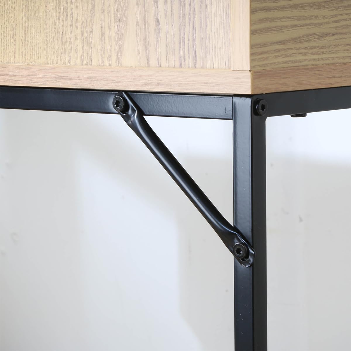 Casâme Console 2 Cassetti 1 Ripiano Decorazione in Legno - L100 cm