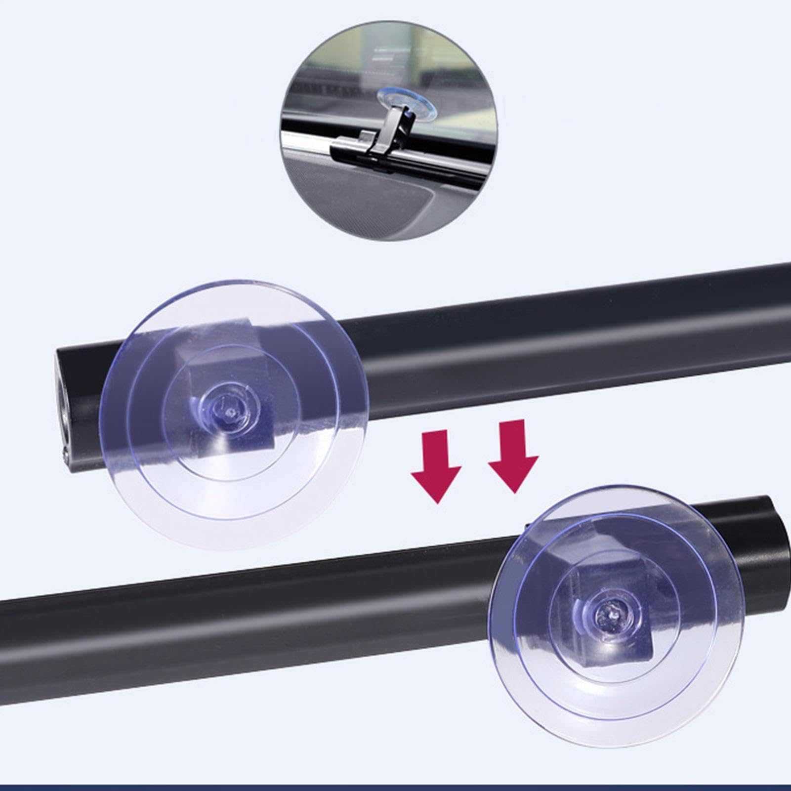 Parasole Per Finestrino Auto Parasole Retrattile per Parabrezza Auto | Copriparabrezza Auto Per Camion SUV Camper Viaggi Stradali Viaggiatori Autisti Gestori Flotte Parcheggio Guida Urbana