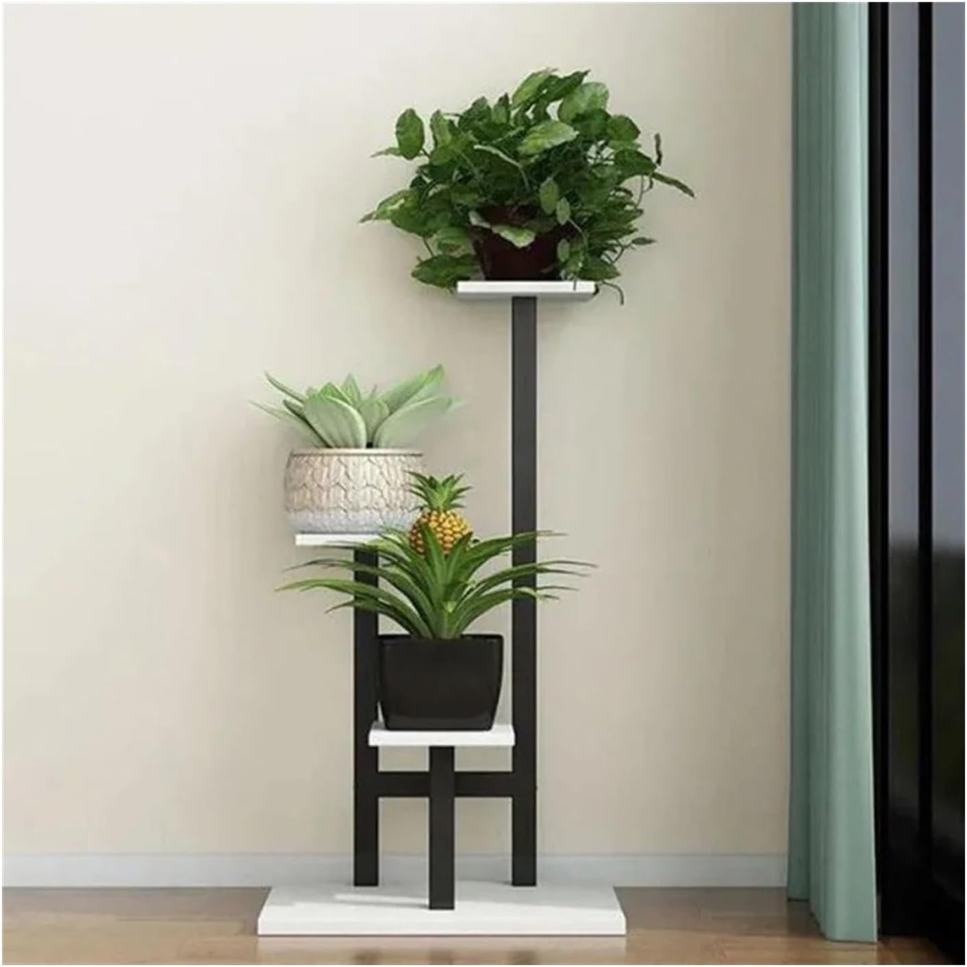 Flower pot stand Multi-layer Simple Iron Home Plant Shelves Balcony Decoration Flower Stand Living Room Flowerpot Shelf Indoor