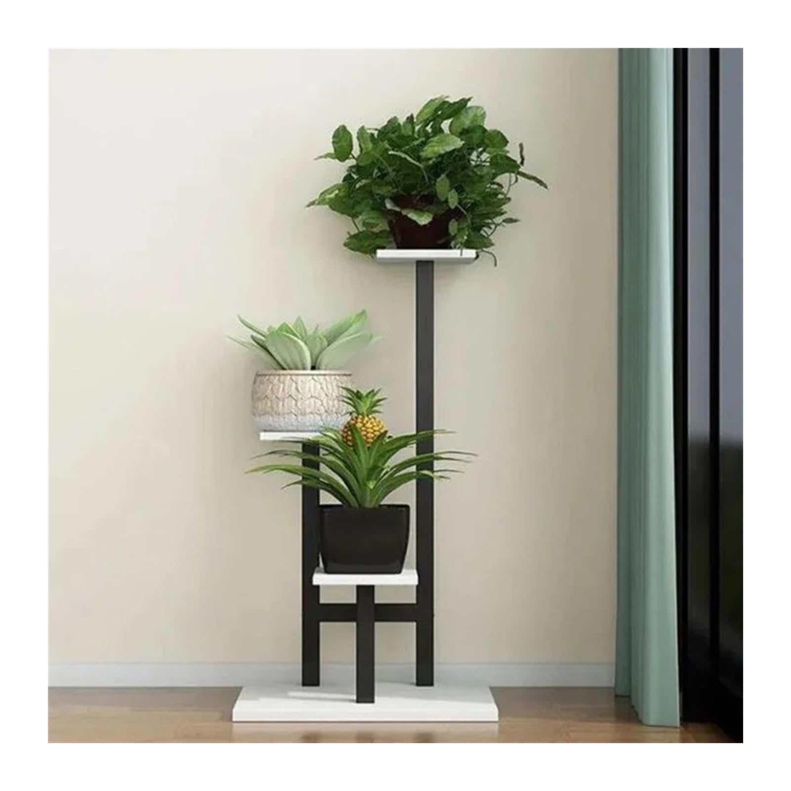 zhangrui1888 Plant Stand Multi-layer Simple Iron Home Plant Shelves Balcony Decoration Flower Stand Living Room Flowerpot Shelf Indoor Indoor Plant Shelf