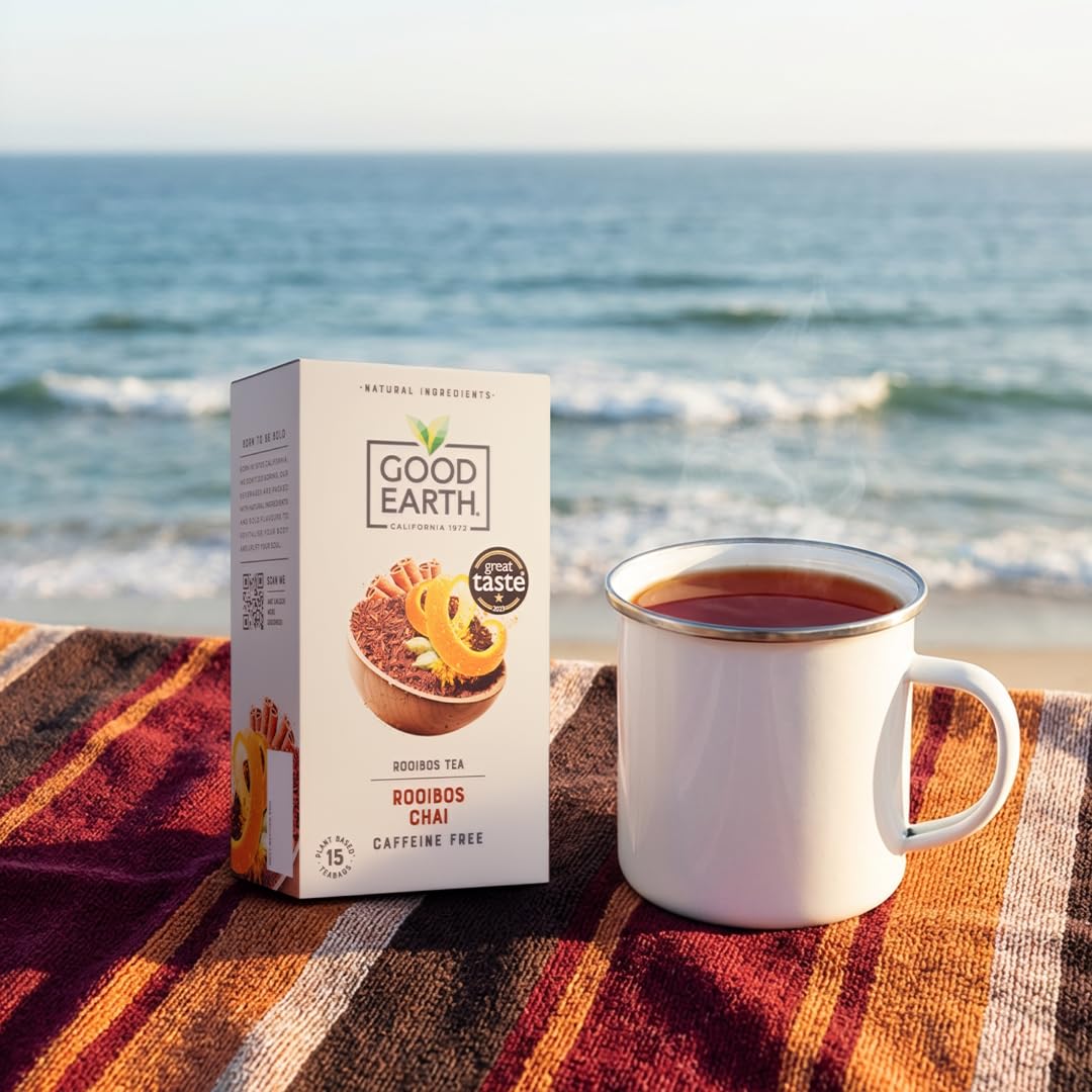 Good Earth Herbal Tea Lemon, Ginger & Turmeric 15 Tea Bags 42g