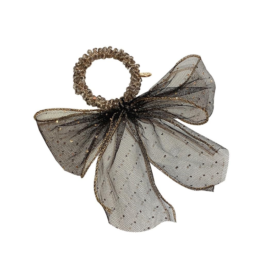 Maille ruban cristal tissé cheveux idée cadeau romantique pour elle