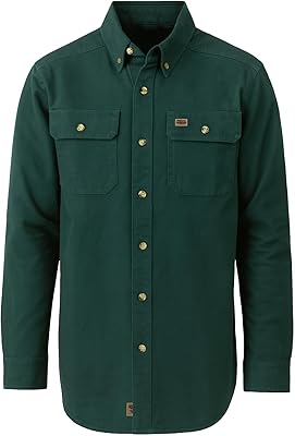 Camisa Chamois Verde de Woolrich