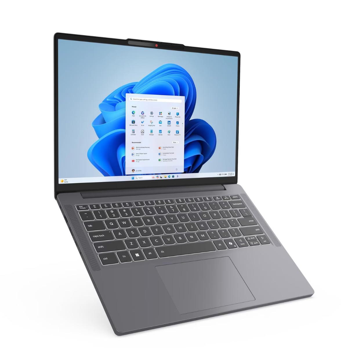 Lenovo IdeaPad Slim 3i Laptop | Pantalla WUXGA de 14" | Intel Core i5 13420H | 16GB RAM | 512GB SSD | Intel UHD Graphics | Win11 | QWERTZ | Luna Grey | 3 meses Premium Care