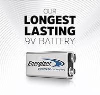 Vista 3 de Energizer Baterías de 9 V, Ultimate Lithium, versión original, 2